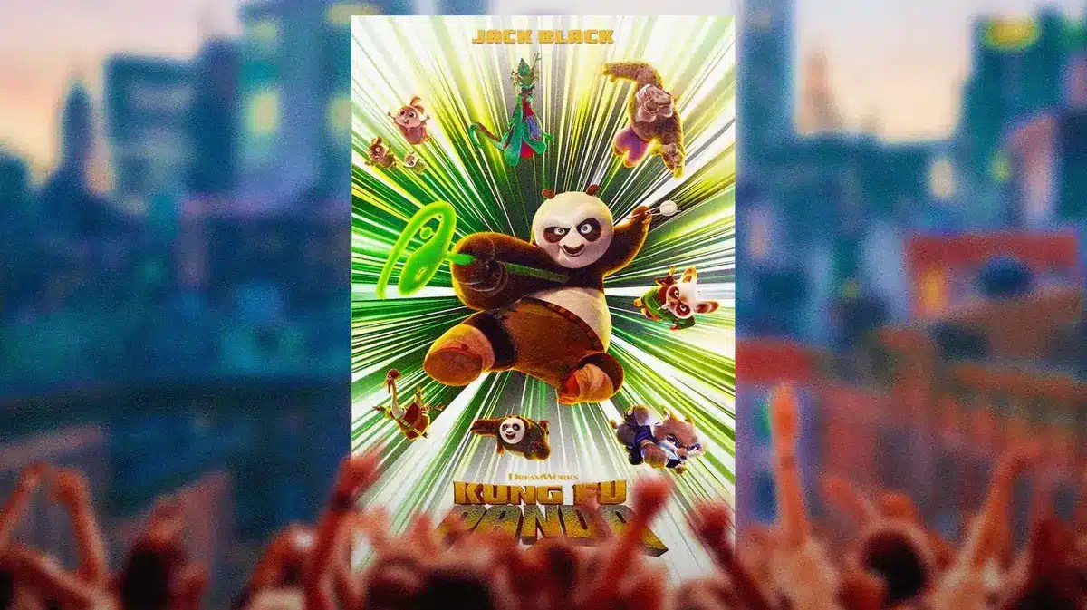 Kung Fu Panda 4 movie poster.