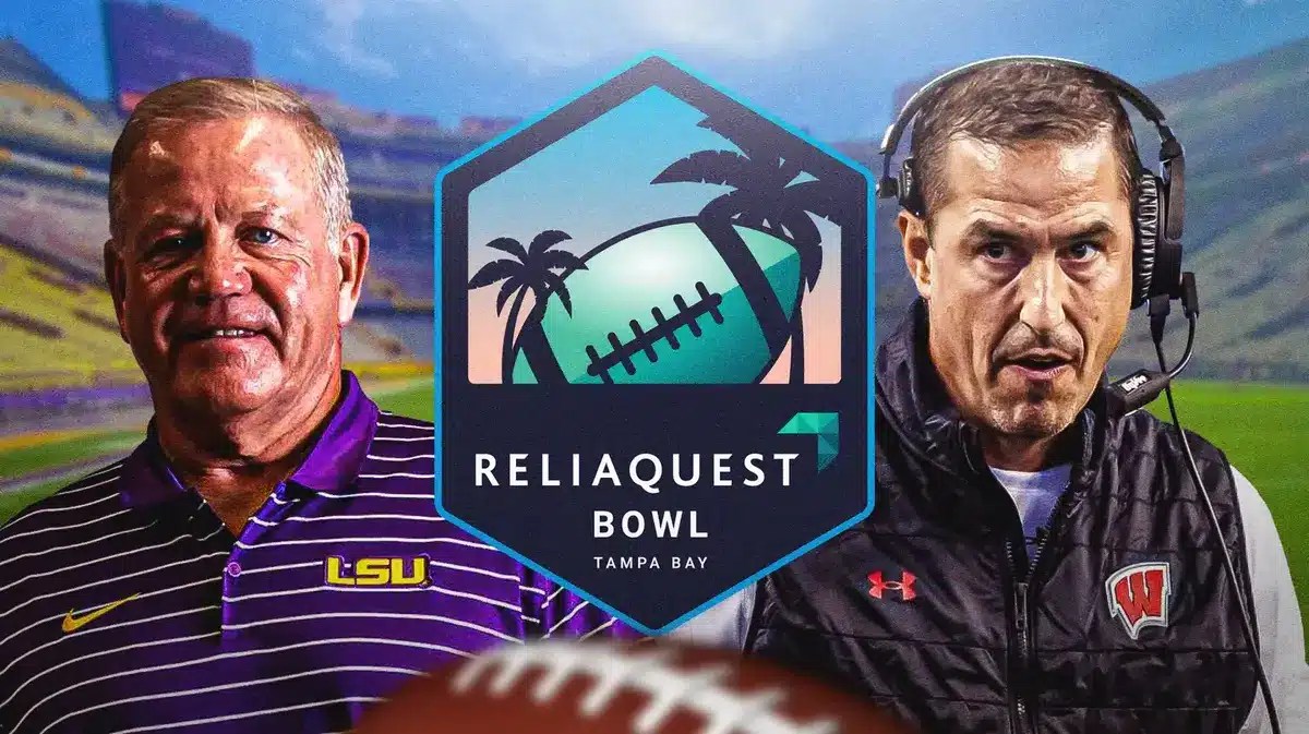 Brian Kelly, Luke Fickell, ReliaQuest Bowl