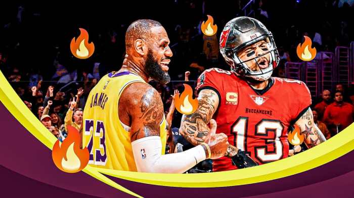 Lakers, LeBron James, Buccaneers, Mike Evans, Panthers