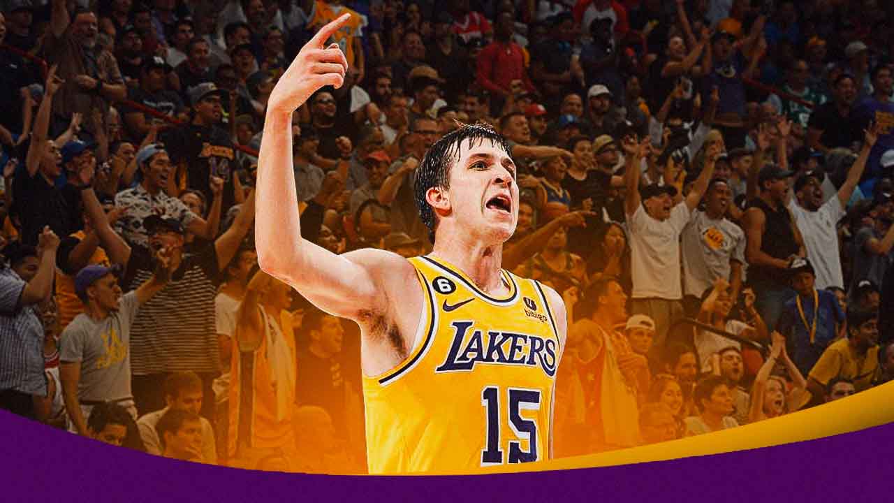 Austin Reaves hit a crucial three in the final seconds of the Lakers' win over the Suns