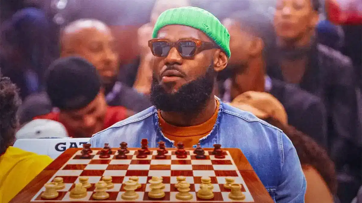 LeBron James has turned the game of basketball into chess