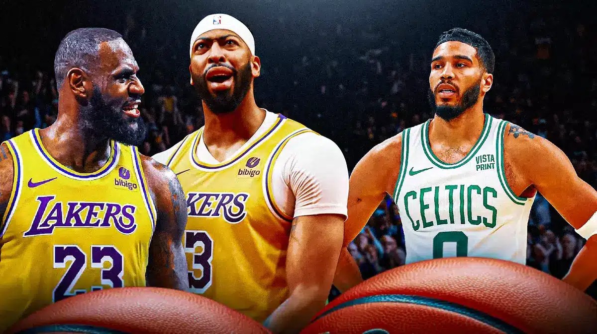 The Lakers and Celtics game has a long injury report including LeBron James and Anthony Davis.