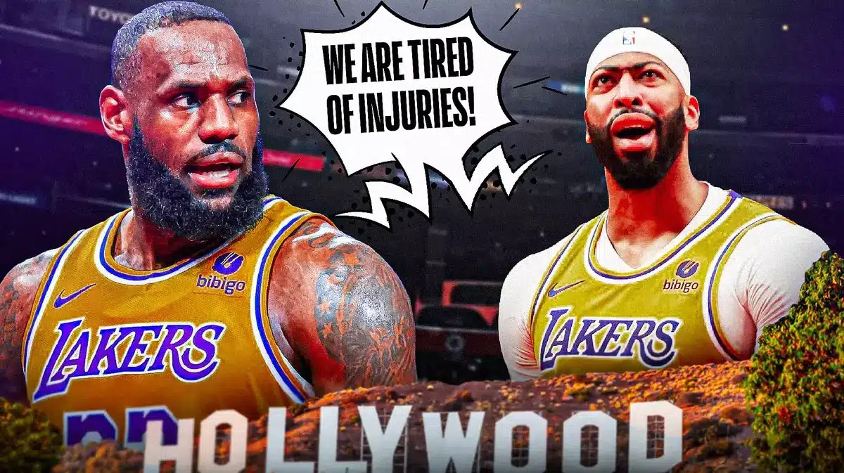 Lebron james on sale anthony davis lakers