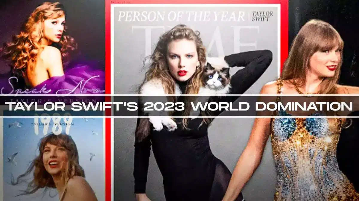 Looking back at Taylor Swift's blockbuster 2023 world domination