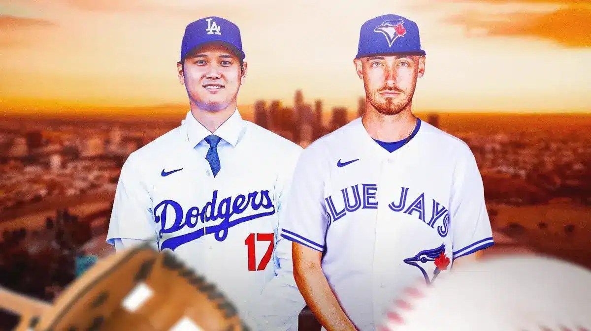 Cody Bellinger in a Blue Jays uniform. Shohei Ohtani in a Dodgers uniform.