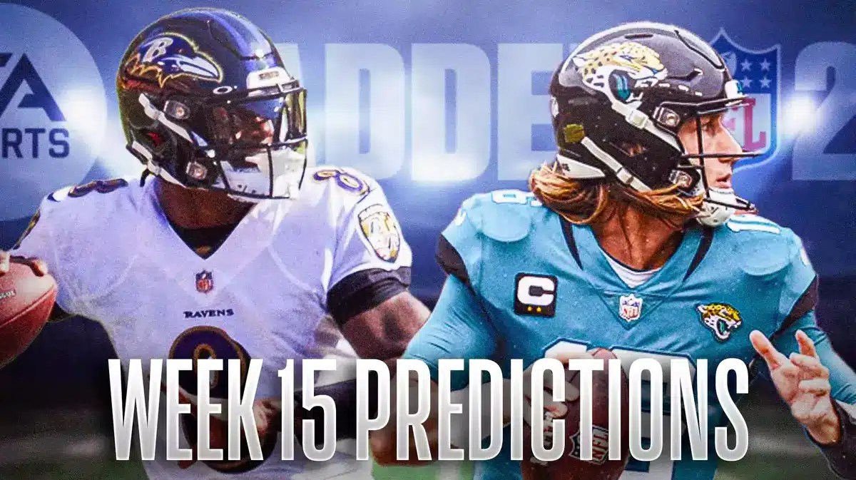 Madden 24 Simulates NFL Week 15 Predictions