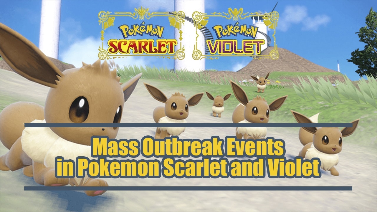 Mass Outbreak Events and Marks — Pokémon Scarlet and Pokémon Violet