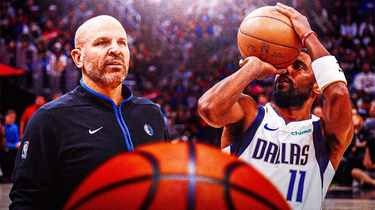 Mavs Kyrie Irving practiced on Monday amid his injury recovery.