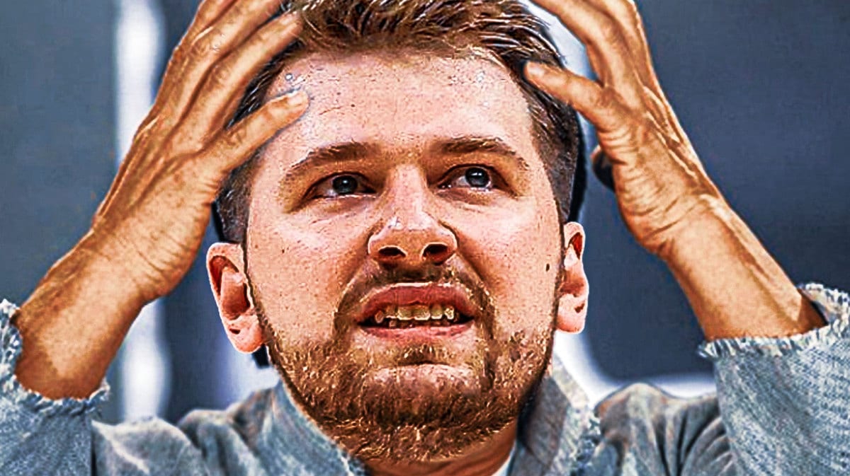 Luka Doncic as the Jackie Chan meme