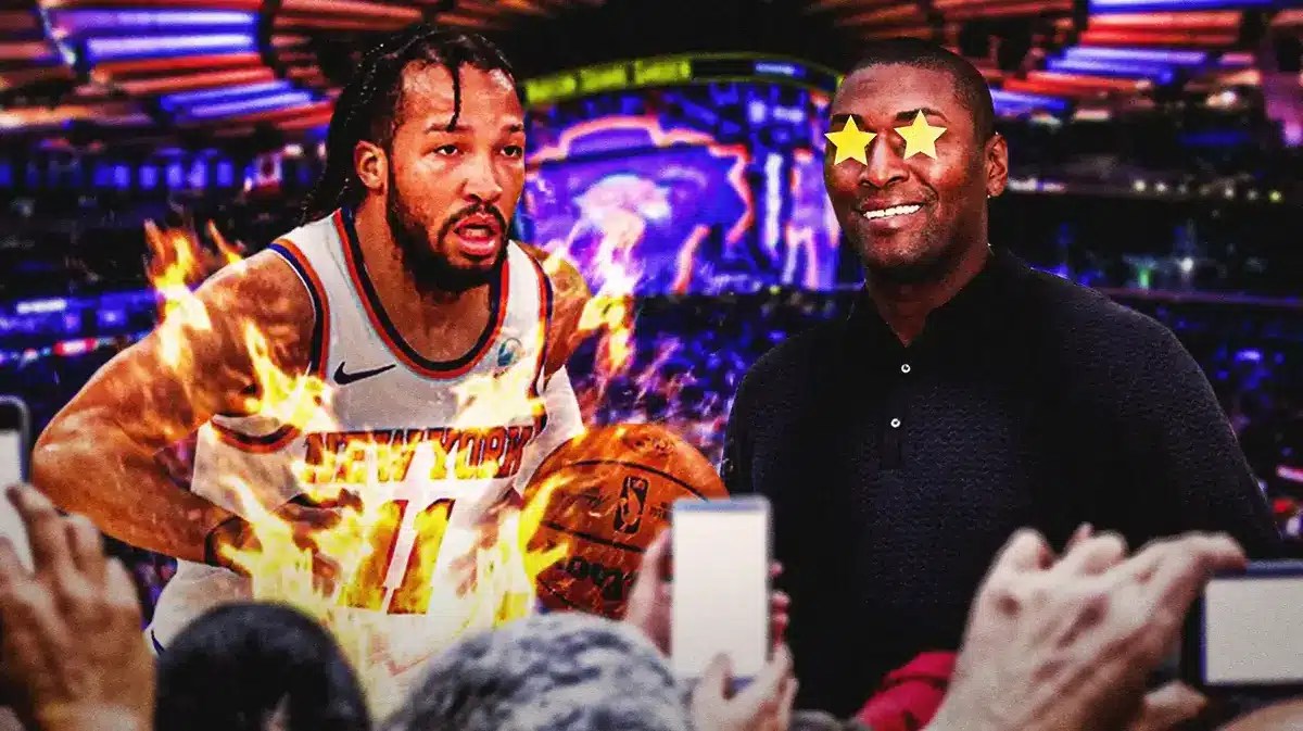 Metta World Peace believes that Jalen Brunson in on a superstar track for the Knicks