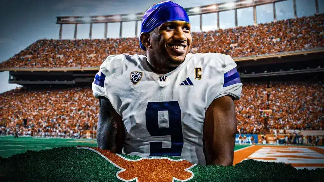 Washington QB Michael Penix Jr. downplays Texas's defensive line ahead of their Sugar Bowl matchup on Monday evening.