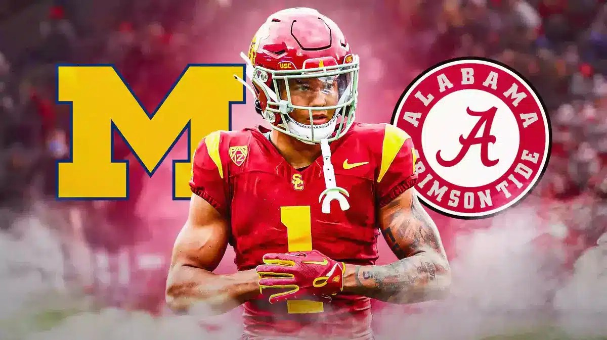 Michigan and Alabama are in the running for USC cornerback Domani Jackson, igniting their Rose Bowl rivalry before New Year's Day.