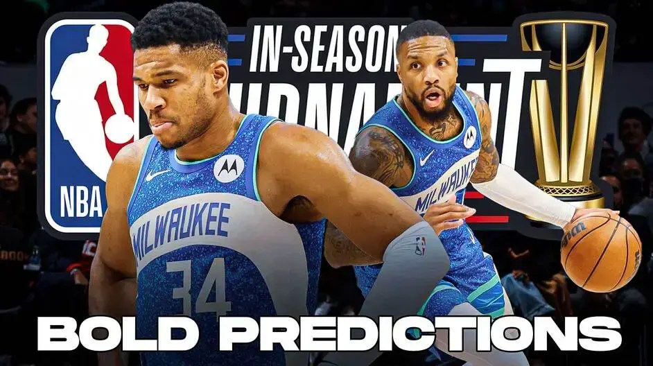 Bucks, Pacers, NBA In-Season Tournament, Giannis Antetokounmpo, Damian Lillard,