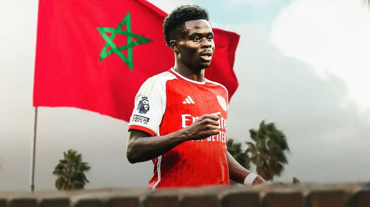 Bukayo Saka Morocco