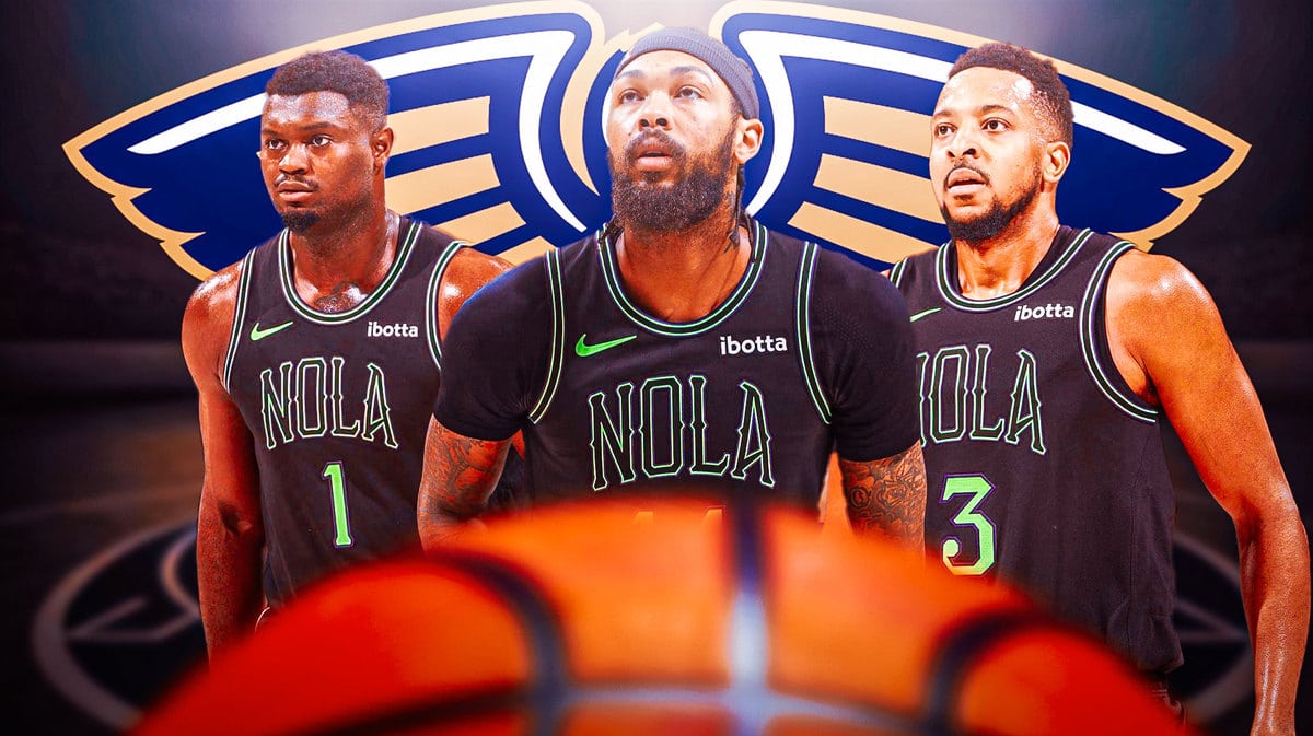 Pelicans' Brandon Ingram, Zion Williamson, and CJ McCollum