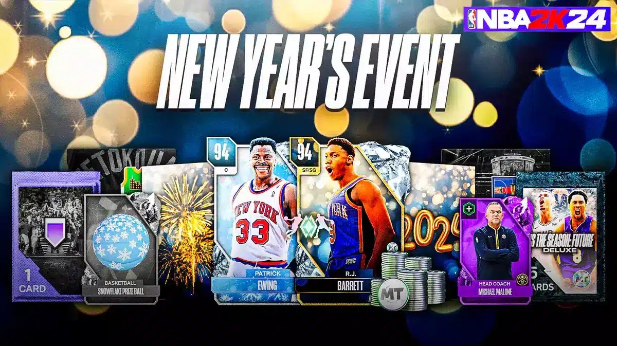 NBA 2K24 New Year Event Offers Diamond Patrick Ewing & More