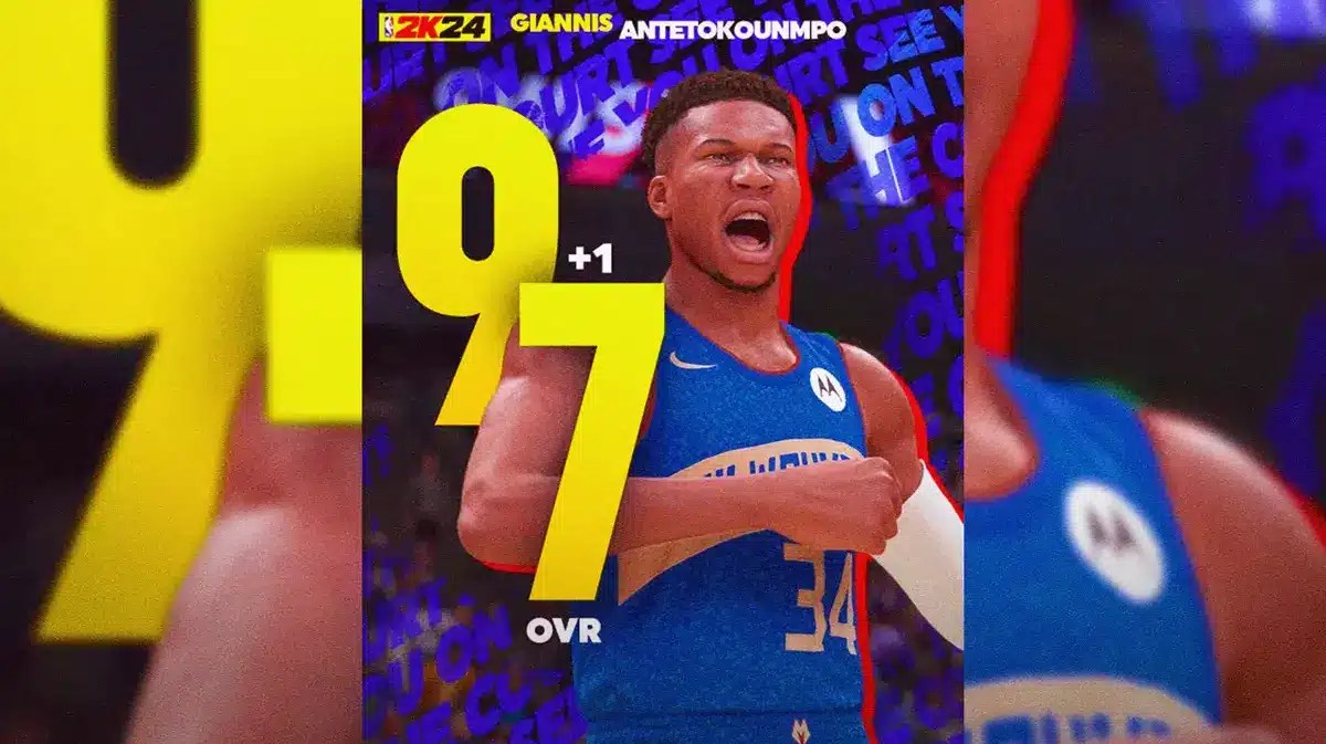 Giannis Antetokounmpo 97 overall