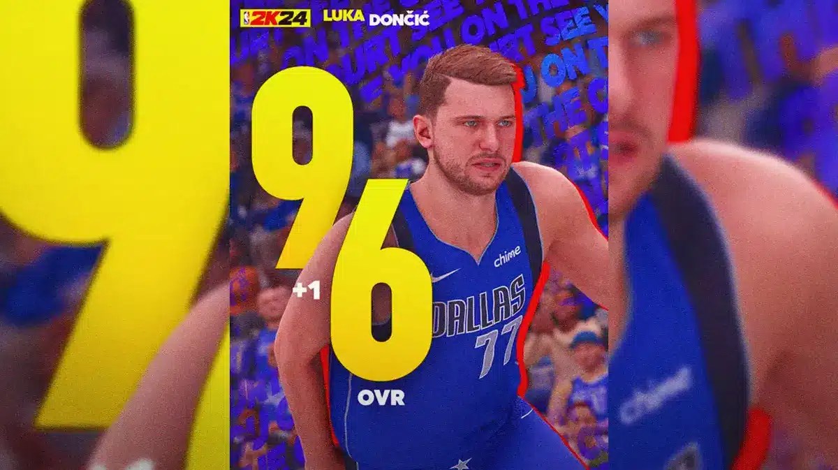 Luka Dončić 96 overall
