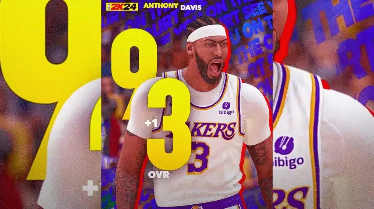 Anthony Davis 93 overall