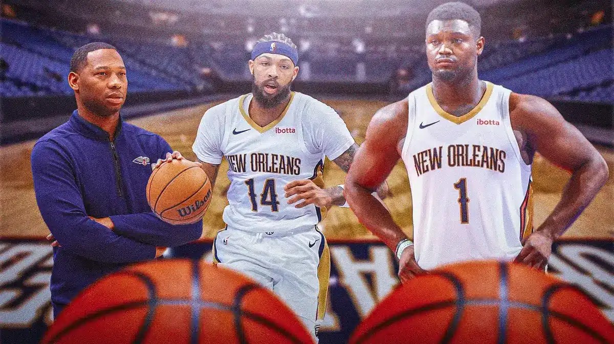 Pelicans' Zion Williamson, Brandon Ingram and Willie Green