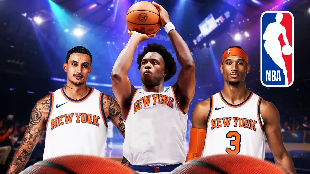 Kyle Kuzma and Josh Hart had simple but polarizing reactions to OG Anunoby's trade from the Raptors to the Knicks.