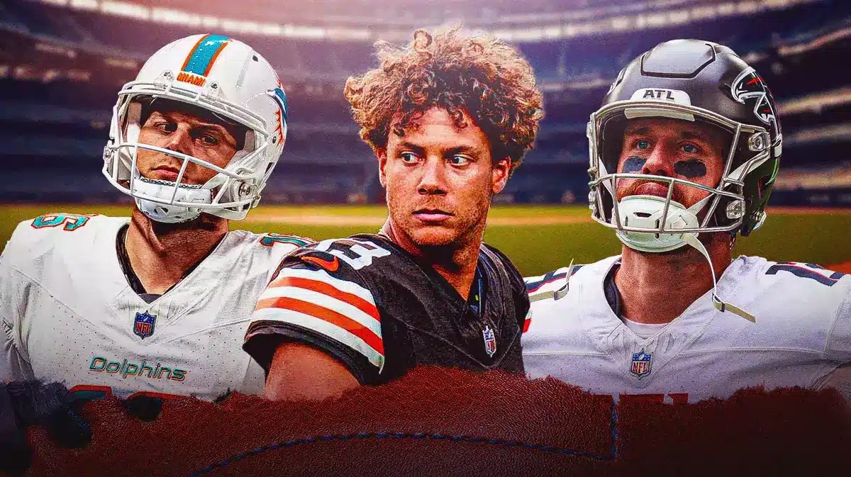 NFL punters Jake Bailey, Corey Bojorquez, and Bradley Pinion