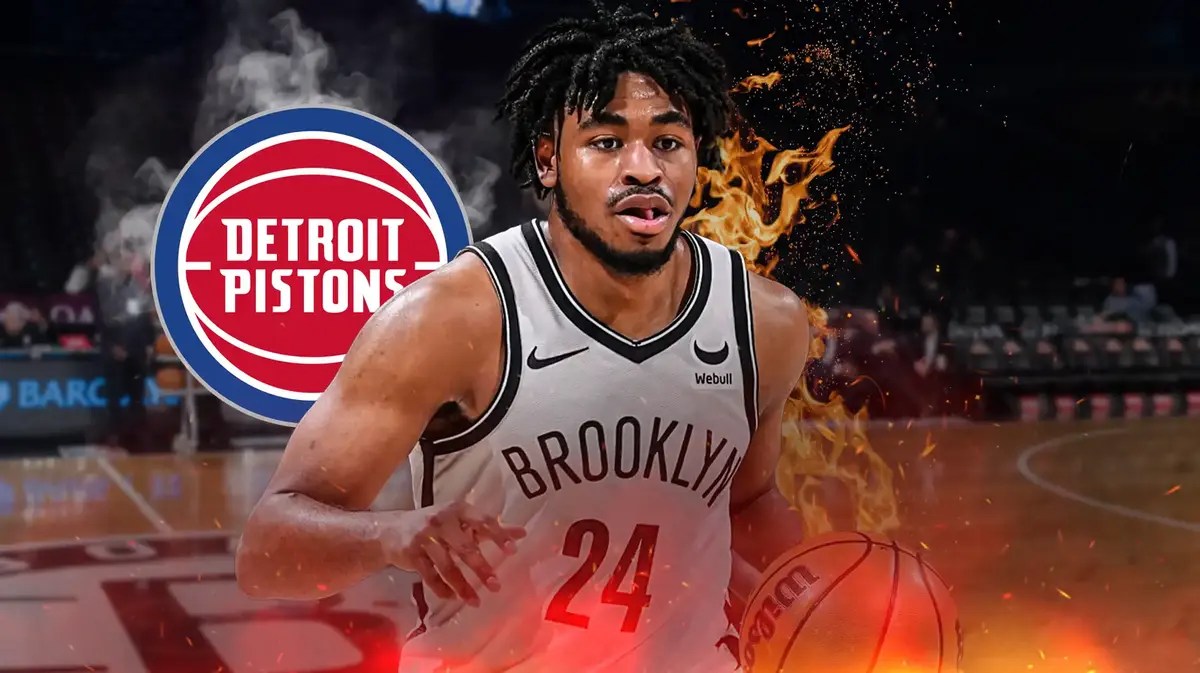 Cam Thomas could resist addressing the Pistons' losing streak after the Nets handed Detroit their 26th straight defeat.