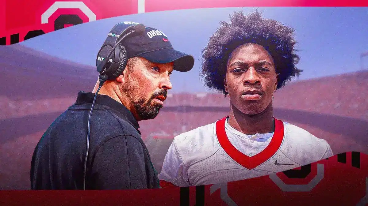 Ohio State football HC Ryan Day recalls the compliments he heard about tight end Damarion Witten