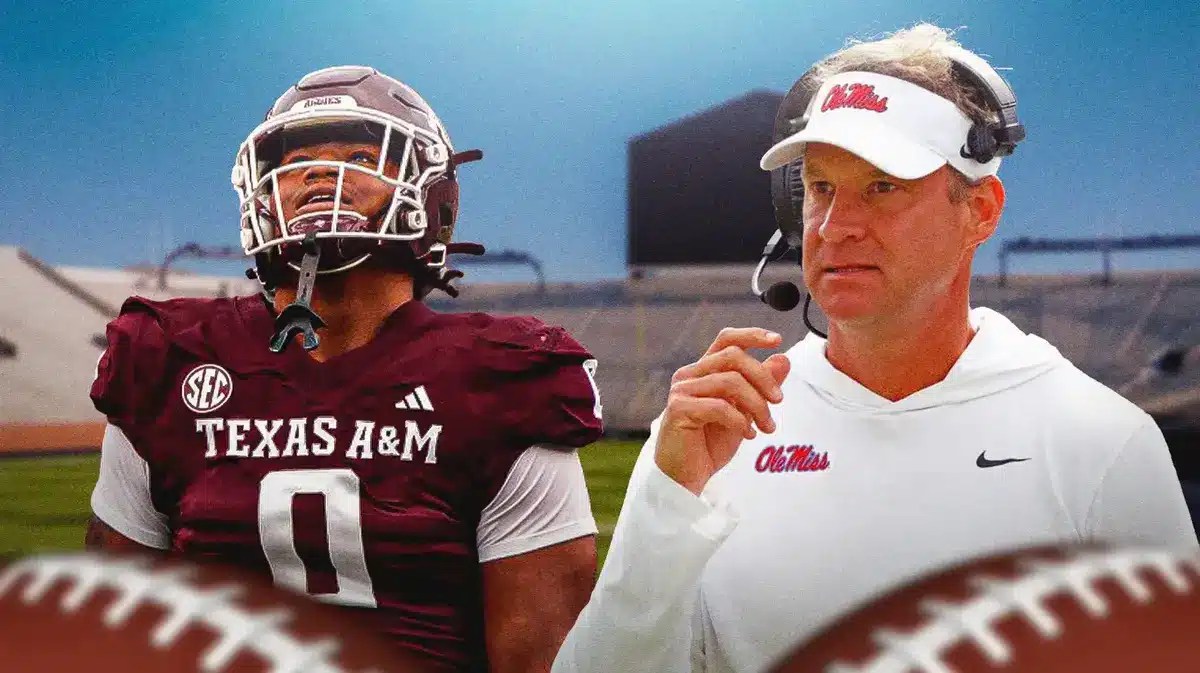 Ole Miss football Former Texas A&M superstar recruit commits to Lane