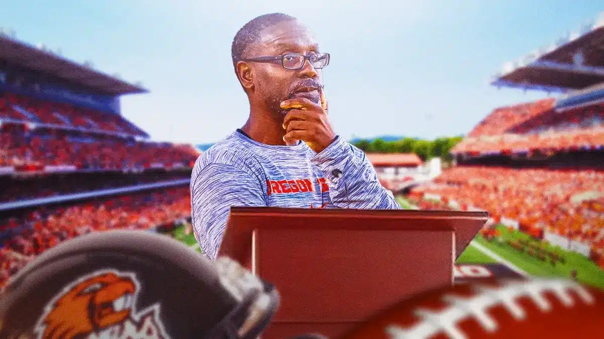 Oregon State football coach Kefense Hynson Sun Bowl