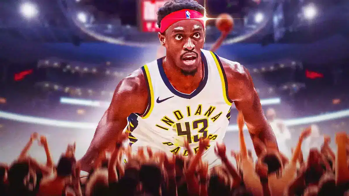 Pascal Siakam in Pacers jersey