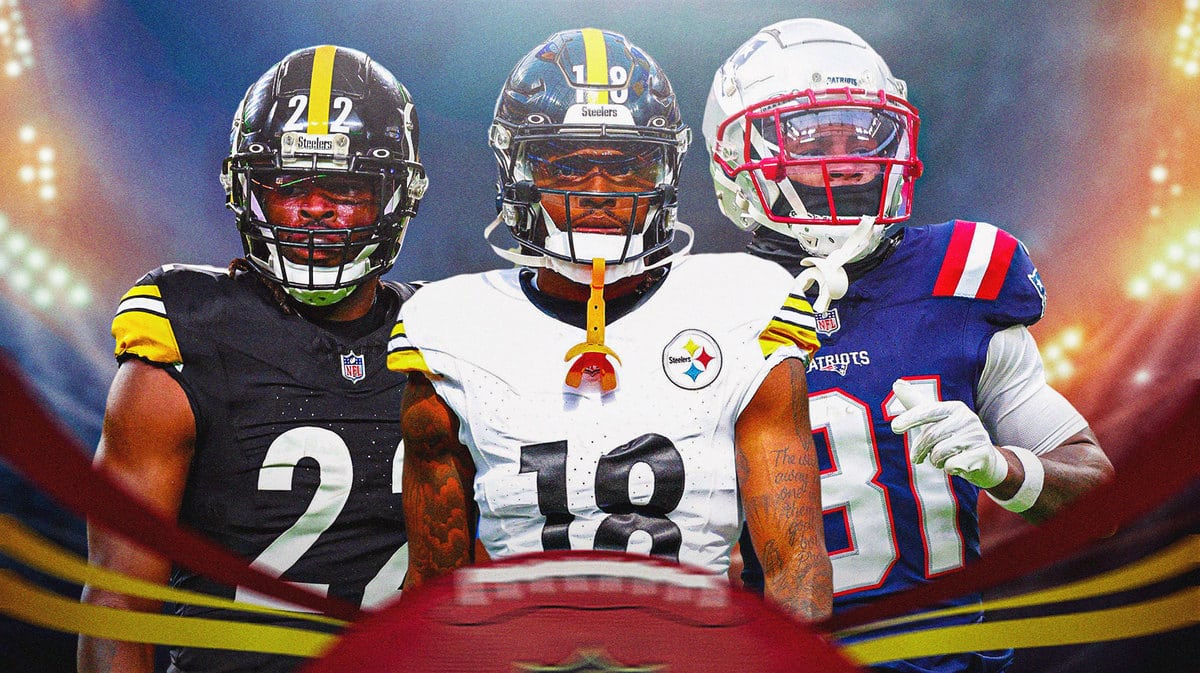 Patriots Steelers, Najee Harris, Diontae Johnson, Demario Douglas, Patriots-Steelers Start Em Sit Em, Week 14 Start 'Em Sit 'Em, Thursday Night Start 'Em Sit 'Em, Fantasy Football