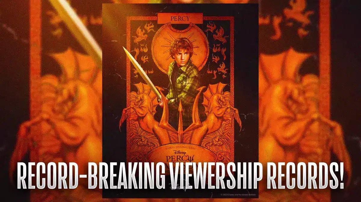 Percy Jackson and the Olympians shatters huge Disney+ viewership records