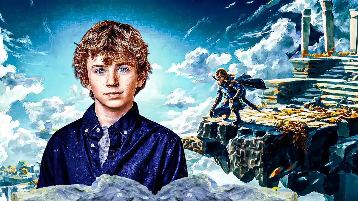 Walker Scobell in a scene from The Legend of Zelda.