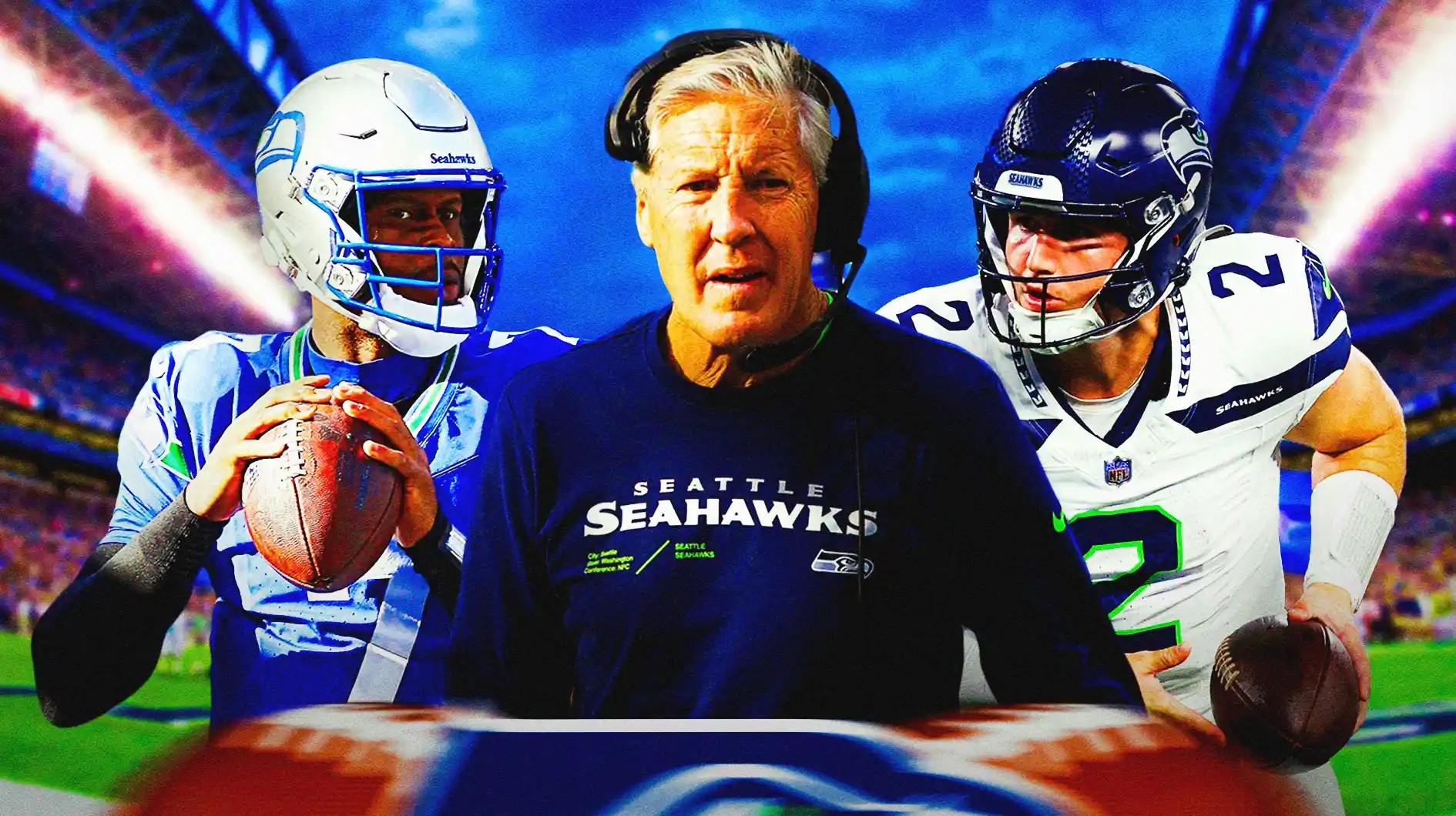 Seahawks' Pete Carroll dishes on Drew Lock, Geno Smith decision