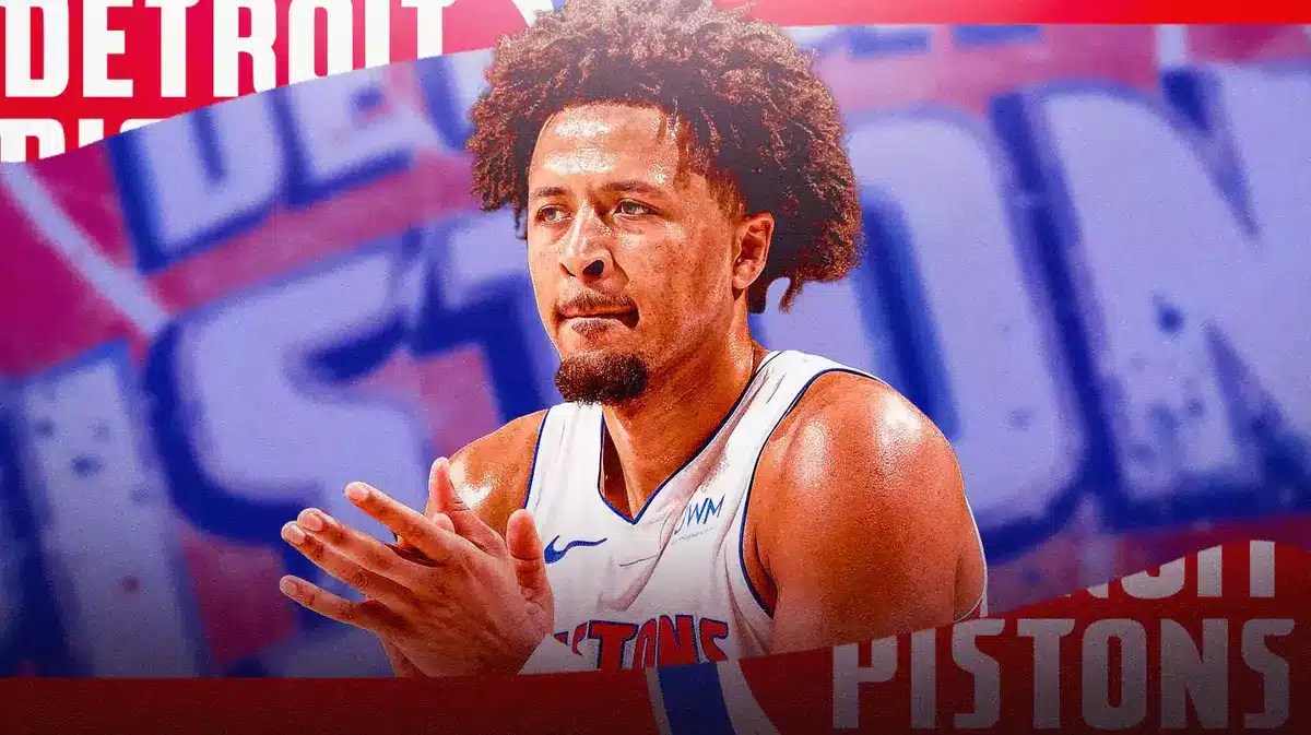Pistons guard Cade Cunningham