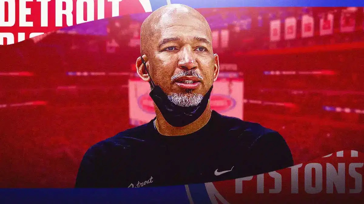 Detroit Pistons head coach Monty Williams