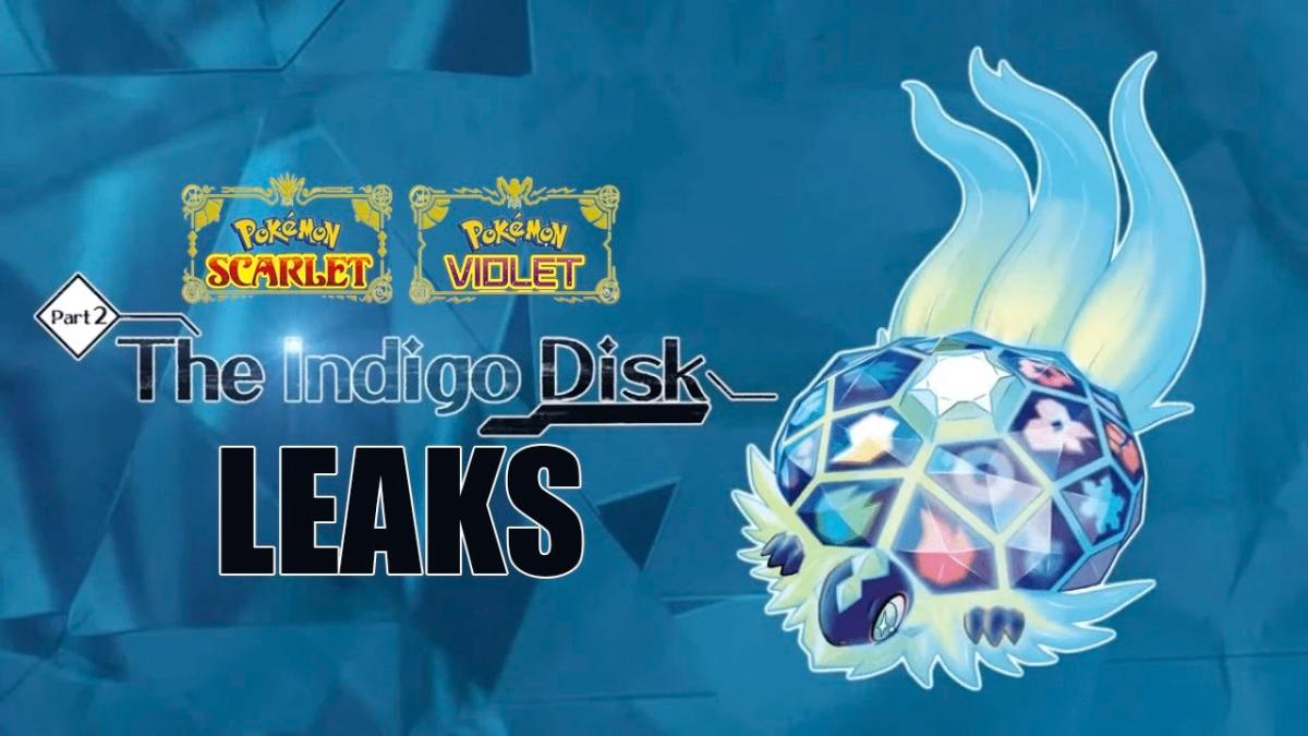 Pokemon Scarlet and Violet DLC Indigo Disk