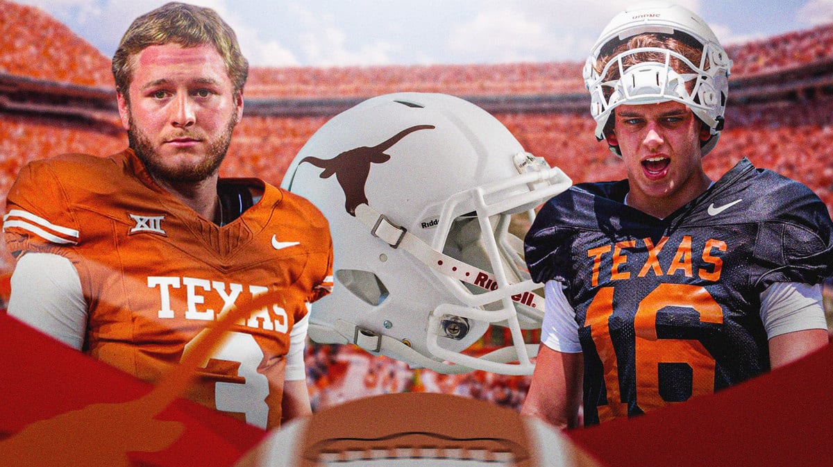 Texas football may have a quarterback controversy on their hands