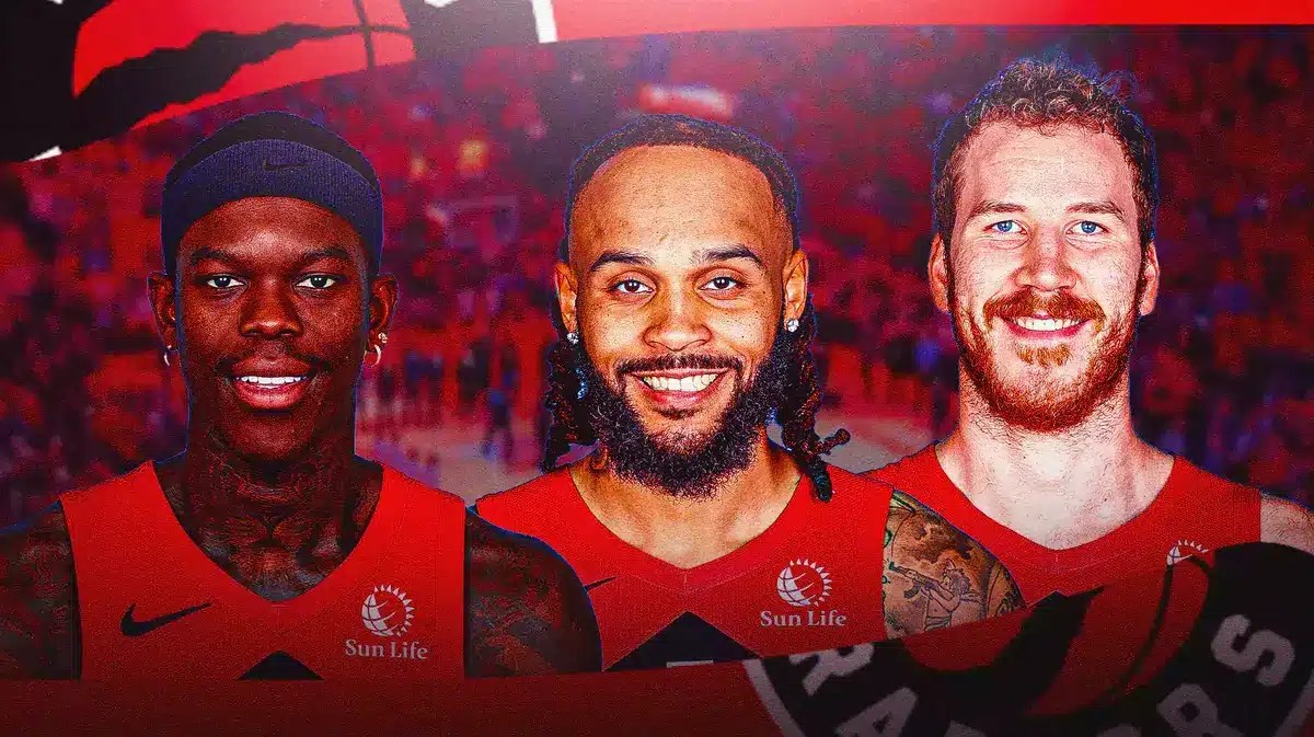 Raptors, Jakob Poeltl, Scottie Barnes, Pascal Siakam, Dennis Schroder, Gary Trent Jr.