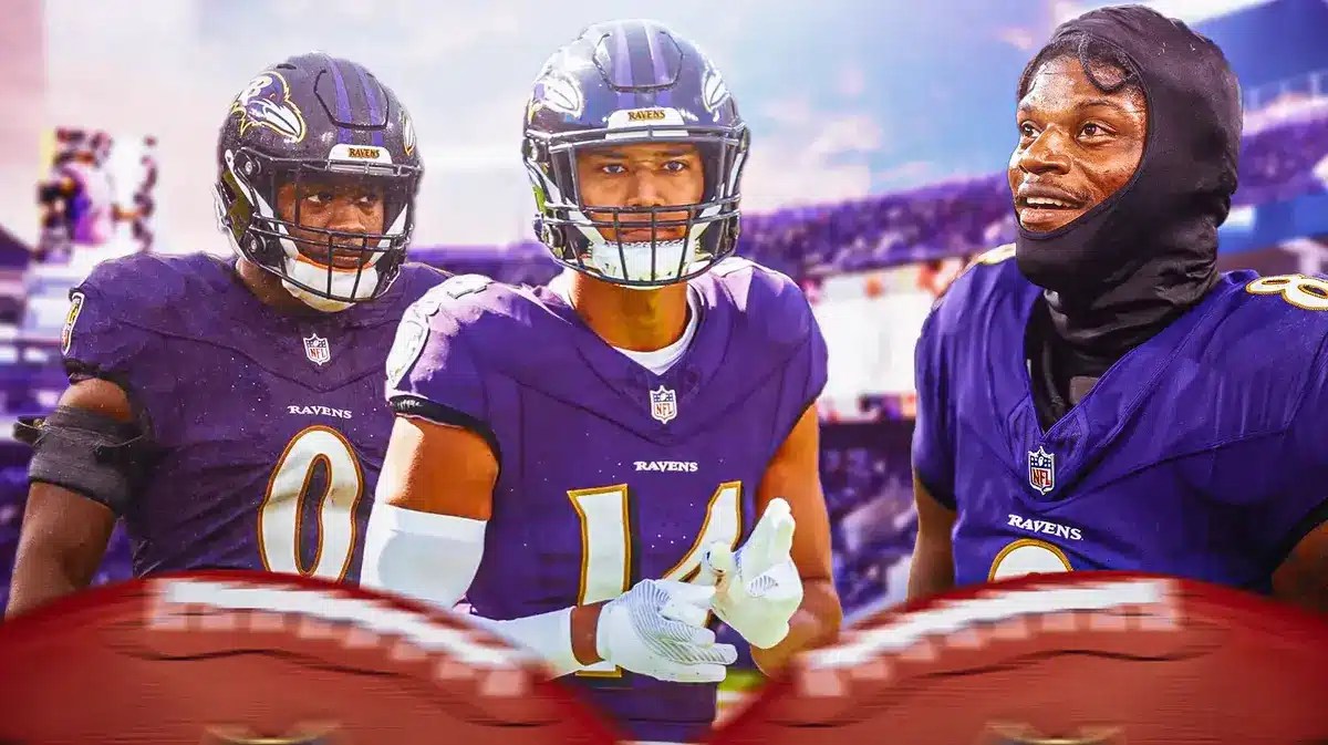 Lamar Jackson, Roquan Smith, Kyle Hamilton