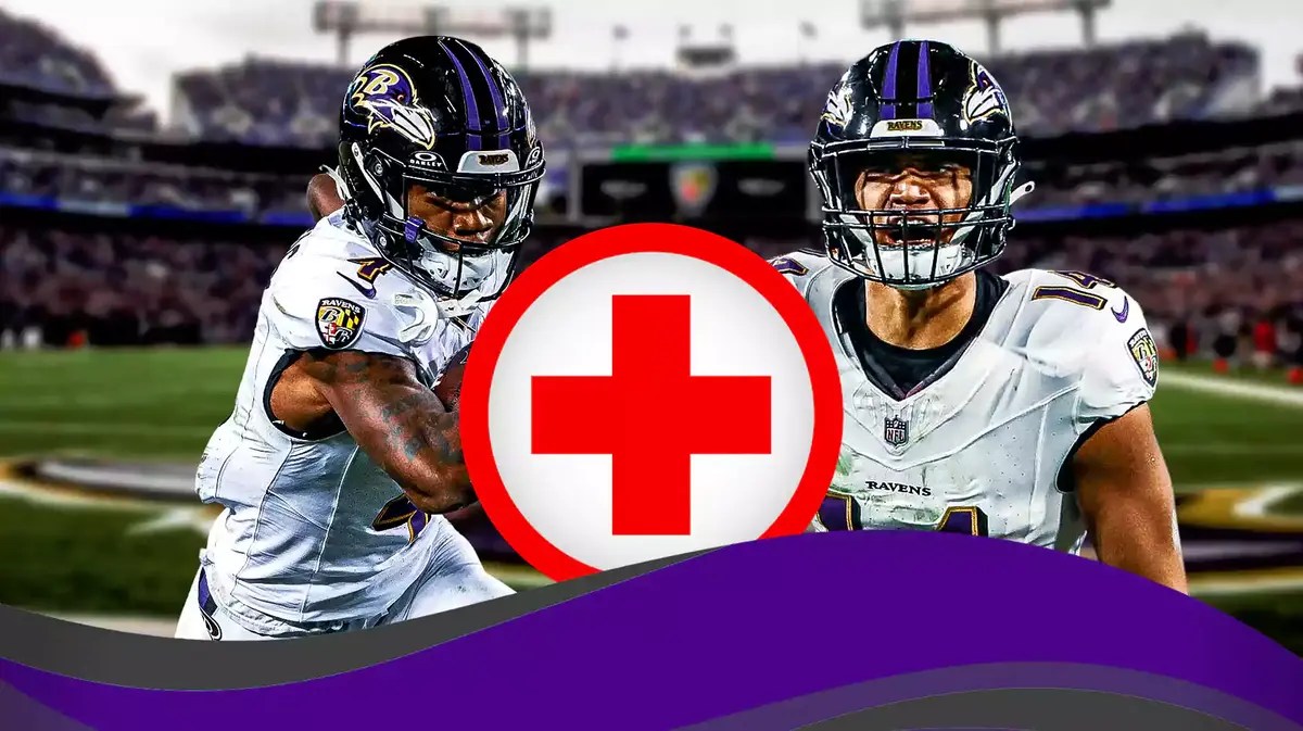 Ravens' stars Zay Flowers and Kyle Hamilton