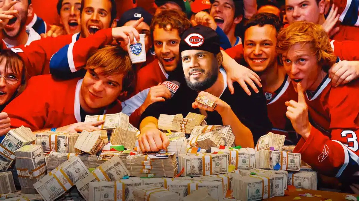Jeimer Candelario as a guy winning lots of money