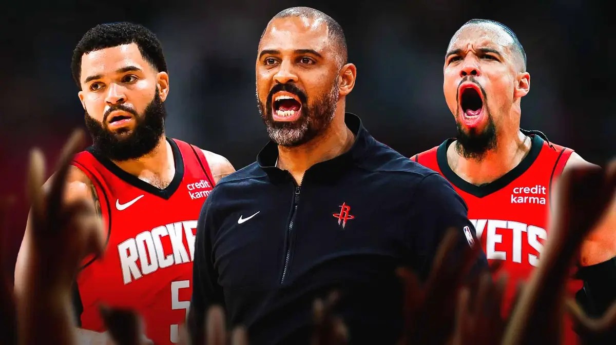Ime Udoka, Dillon brooks and Fred VanVleet all angry/frustrated