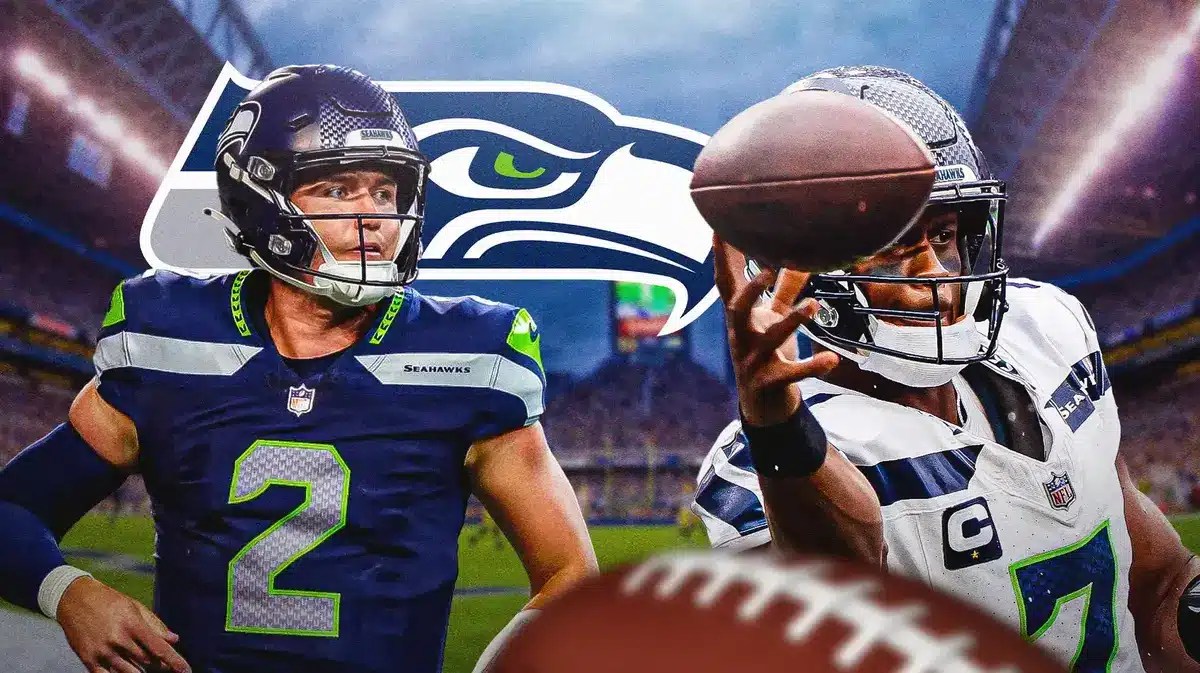 Seahawks QBs Drew Lock and Geno Smith