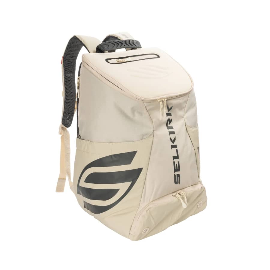 Selkirk Pro Line Team Bag - White colored on a white background.