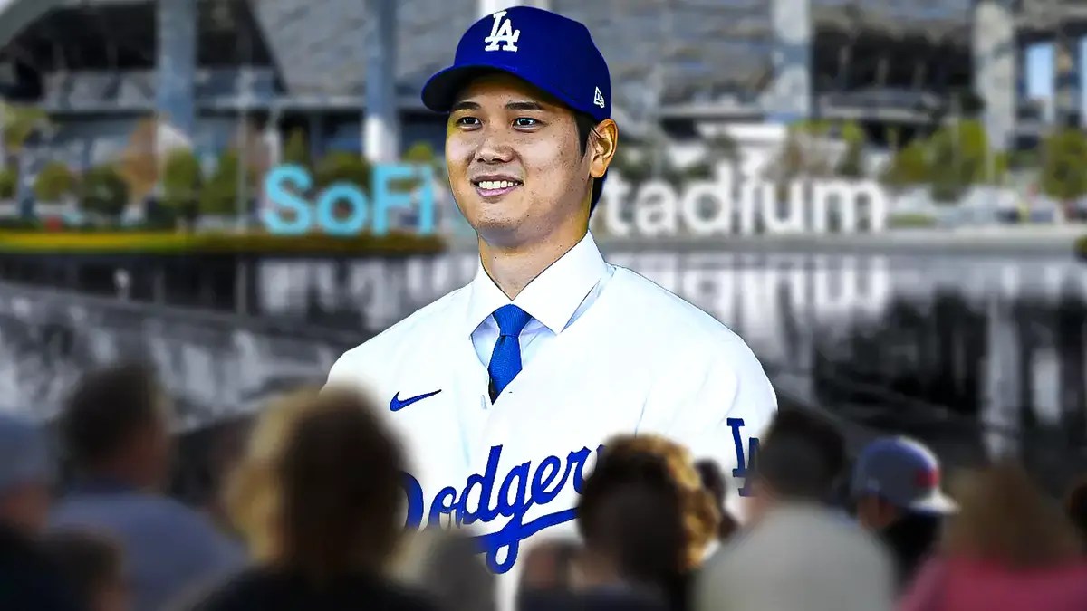 Dodgers' Shohei Ohtani loves the crowd reception he gets in Rams game