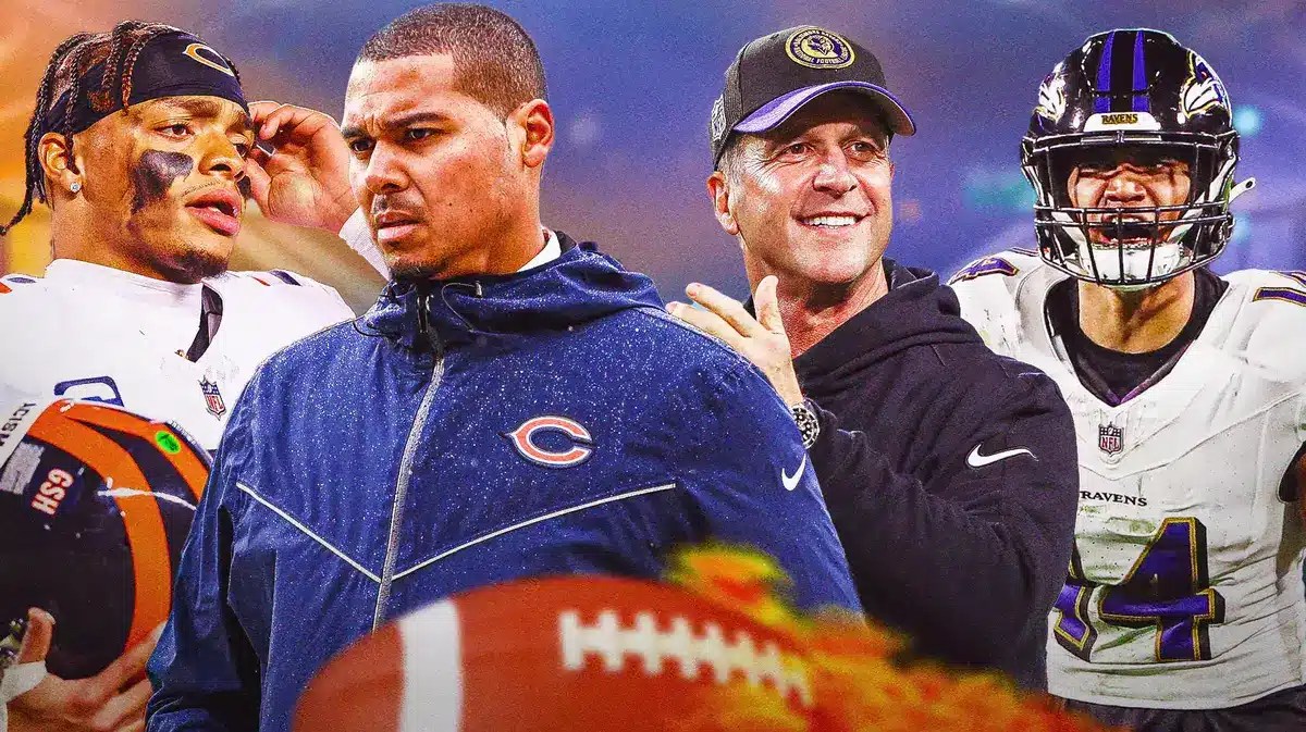 The Bears have a decision on Justin Fields and the Ravens D made a huge statement.