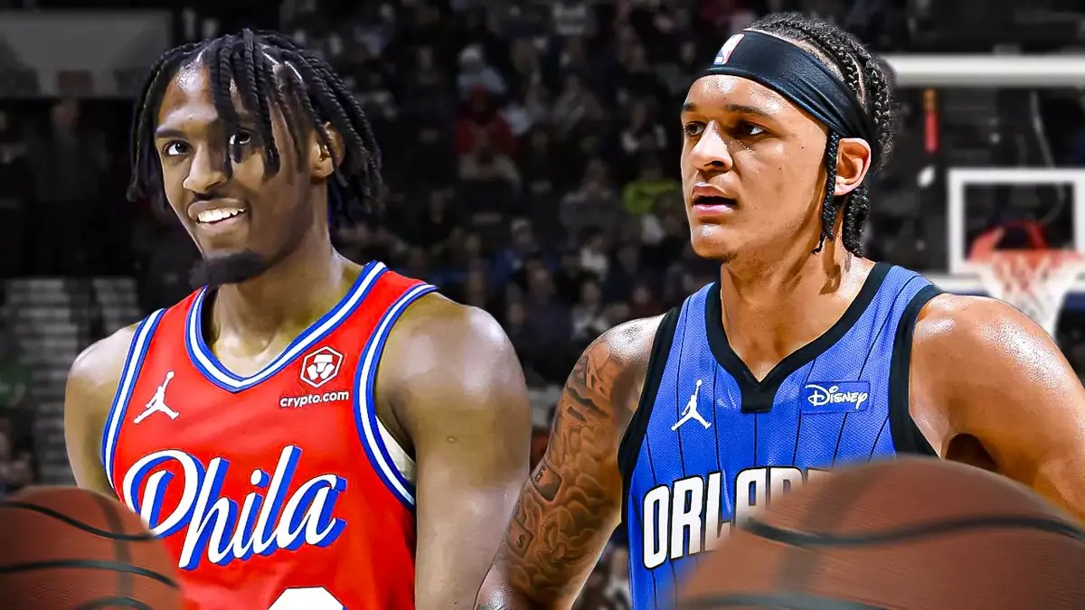Sixers' Tyrese Maxey and Magic's Paolo Banchero