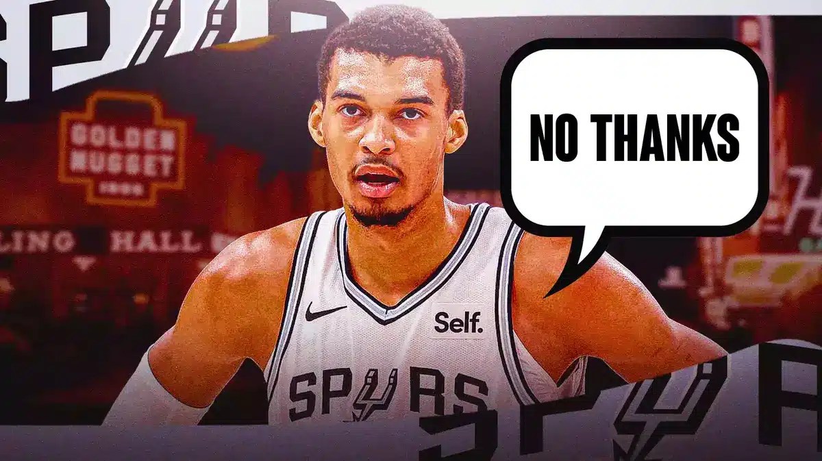Spurs' Victor Wembanyama is not a Vegas guy